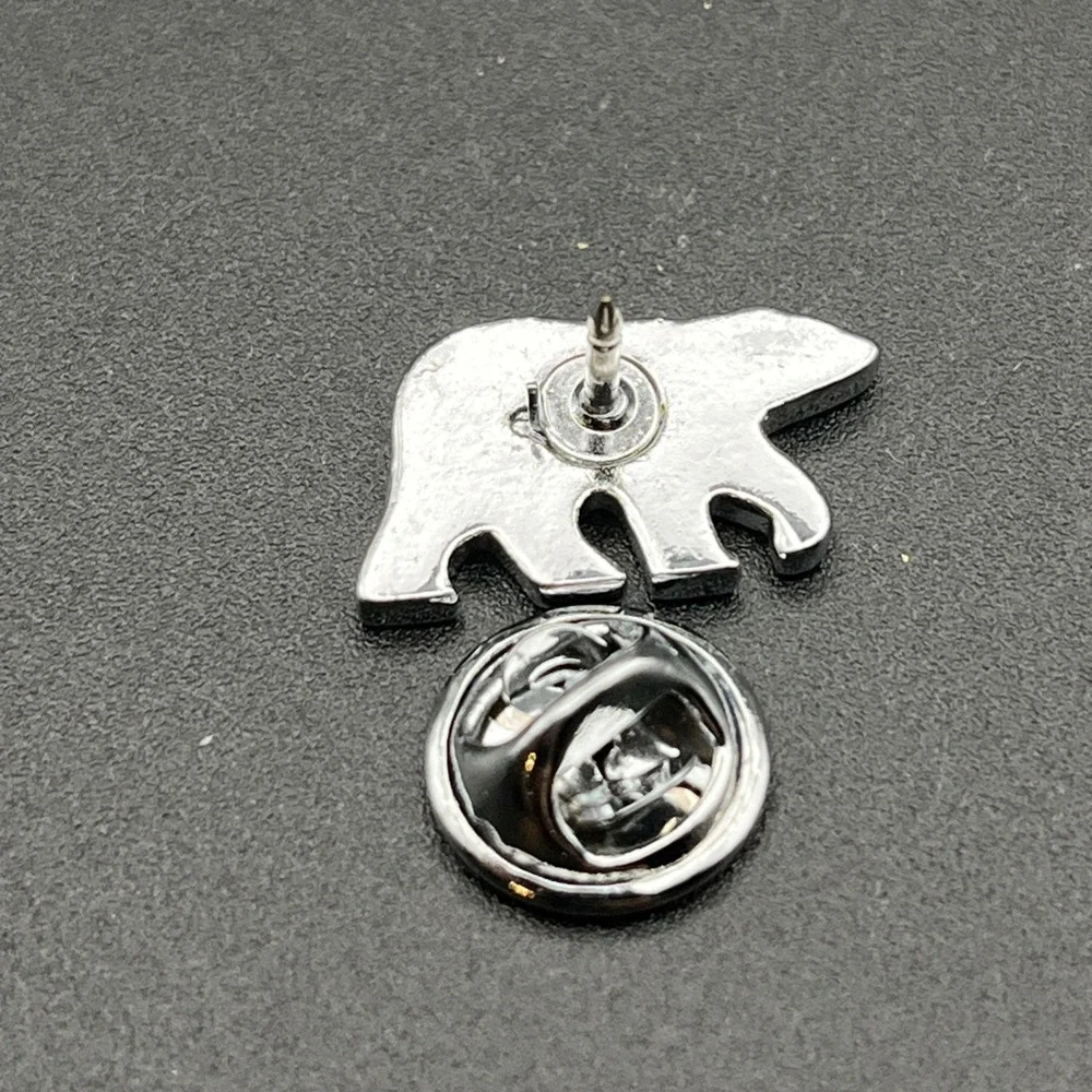 Iridescent Bear‎ Animal Wildlife Lapel Hat Pin